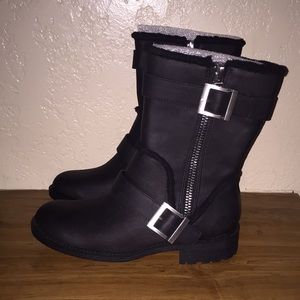 Charles By Charles David Motto Boots Size 5.5M
